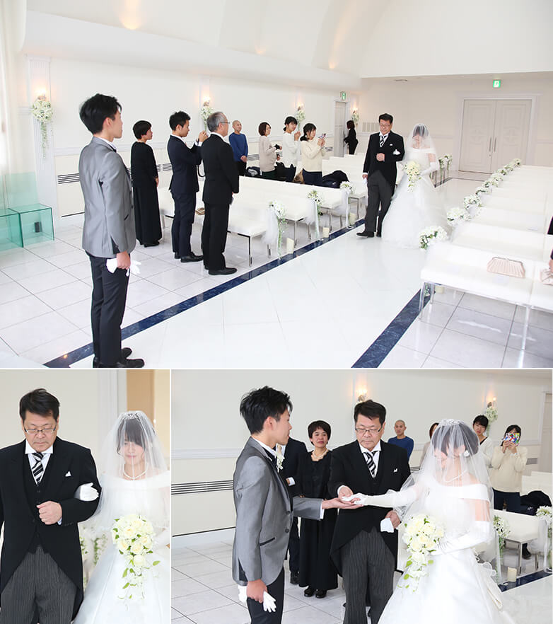 大切な家族と過ごす クリスマス イヴ 福井県敦賀市の結婚式 結婚式場 ア ヴェール ブランシェ