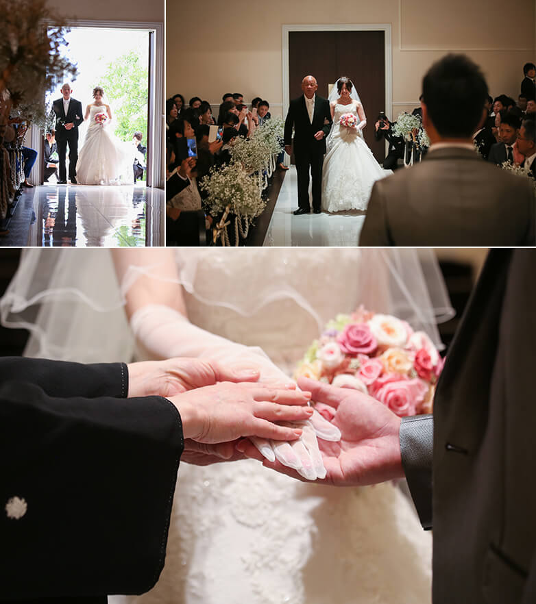 自然な笑顔で 幸せのおすそ分け 大分県別府市の結婚式 結婚式場 ラフィネ マリアージュ迎賓館