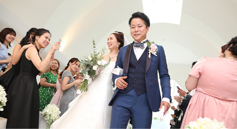 ありがとう の気持ち 福井県敦賀市の結婚式 結婚式場 ア ヴェール ブランシェ