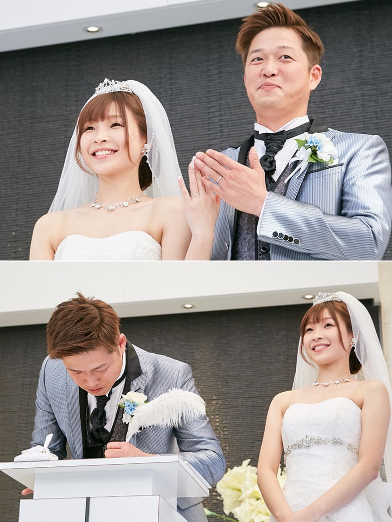 笑顔いっぱいwedding 福井県福井市の結婚式 結婚式場 クイーンズコート グランシャリオ