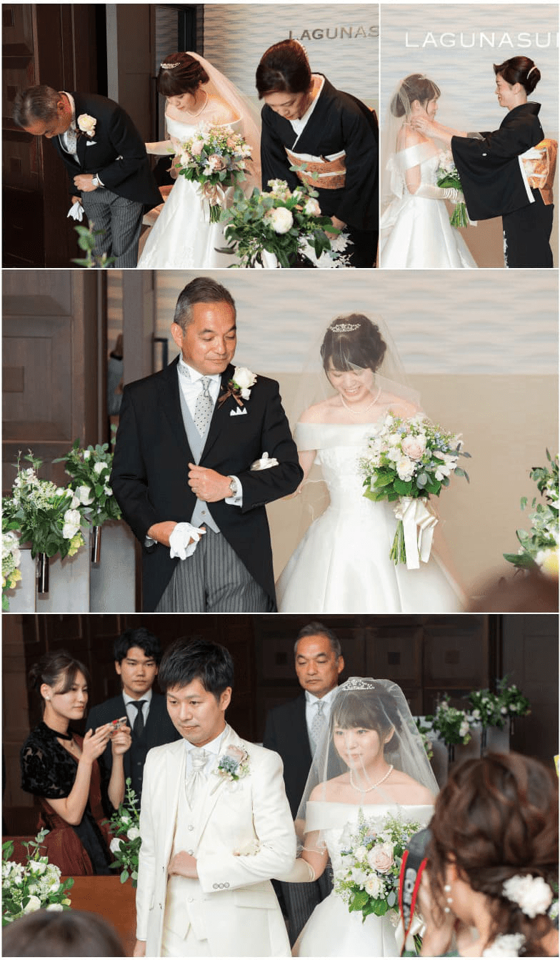 桜 雨 Wedding 新横浜の結婚式 結婚式場 ラグナスイート新横浜 ホテル ウエディング