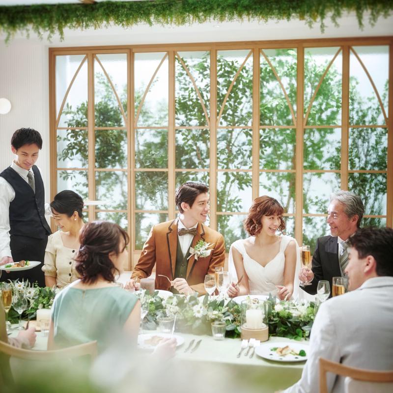 【2名～フロア貸切OK】5品フルコース試食会×挙式＋ご会食相談会